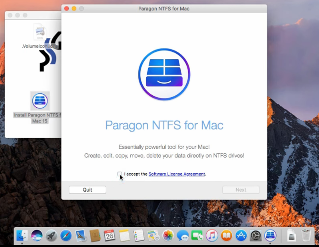 paragon ntfs for mac blocked