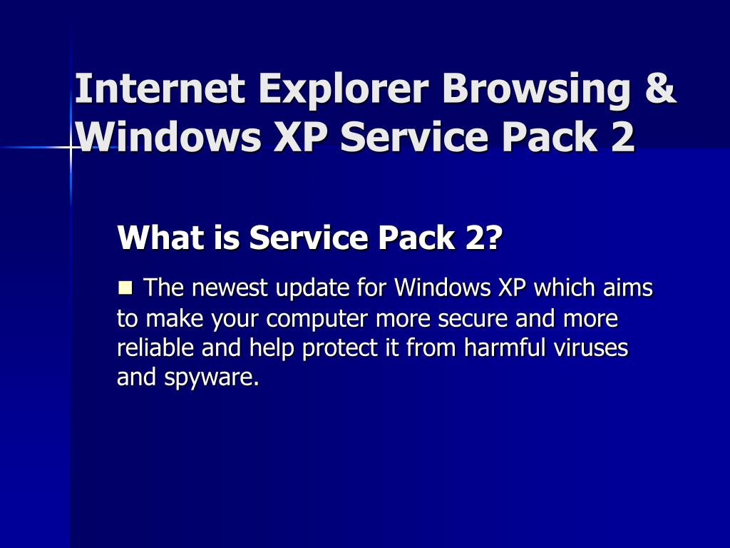 Xp Service Pack 2 Download